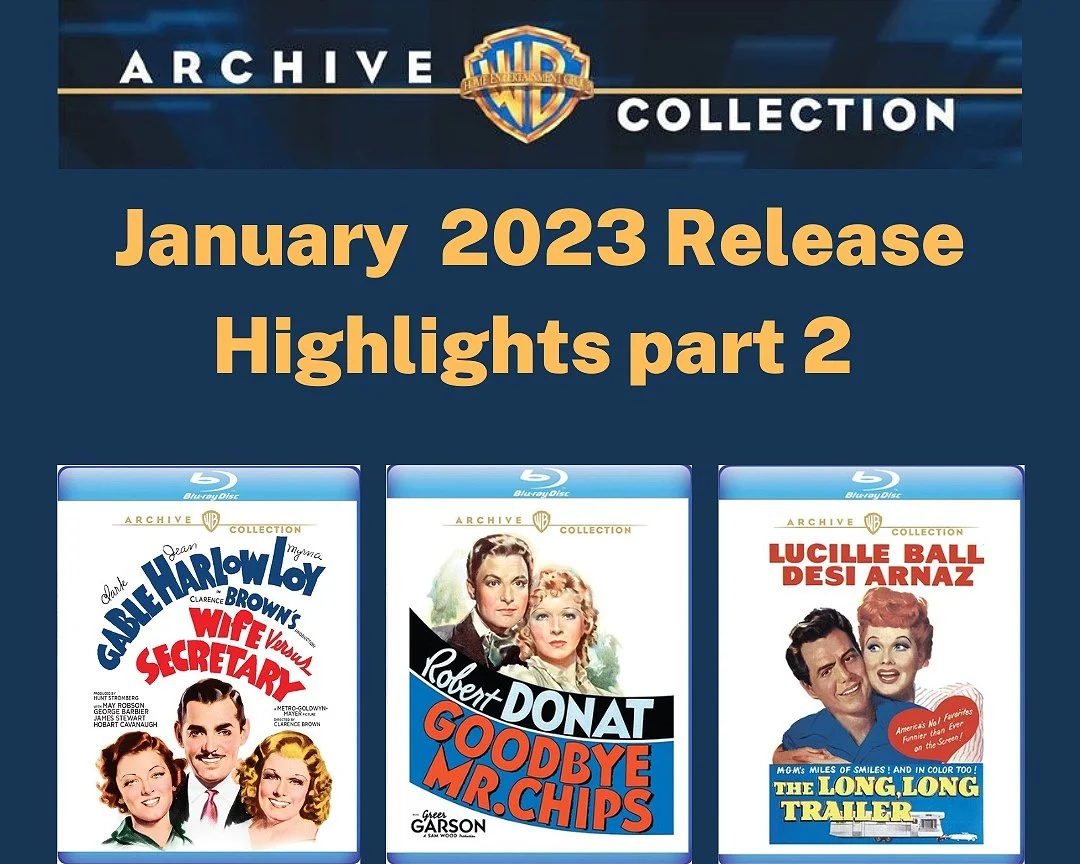 Warner Archive January 2023 Release Highlights Part 2