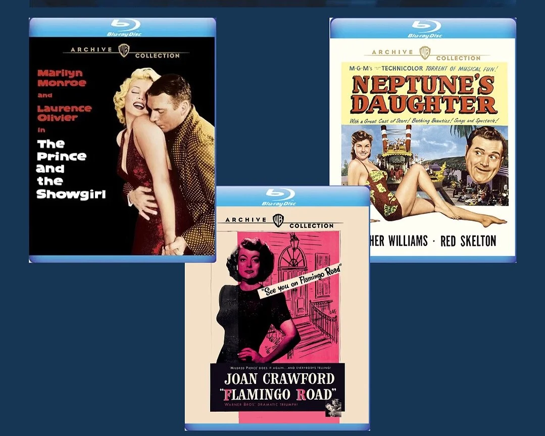 Warner Archive Release Highlights "Neptune’s Daughter," “Flamingo Road” &amp; "The Prince and the Showgirl" Blu-rays
