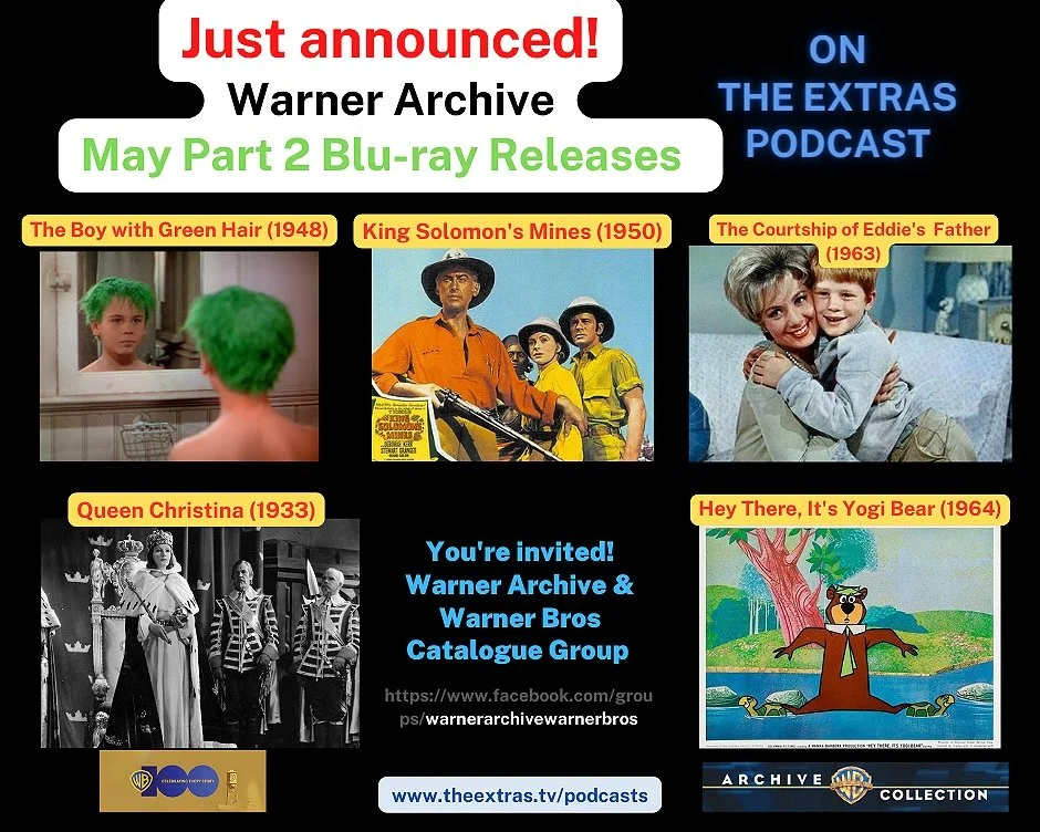 Warner Archive May Part 2 Release Announcement