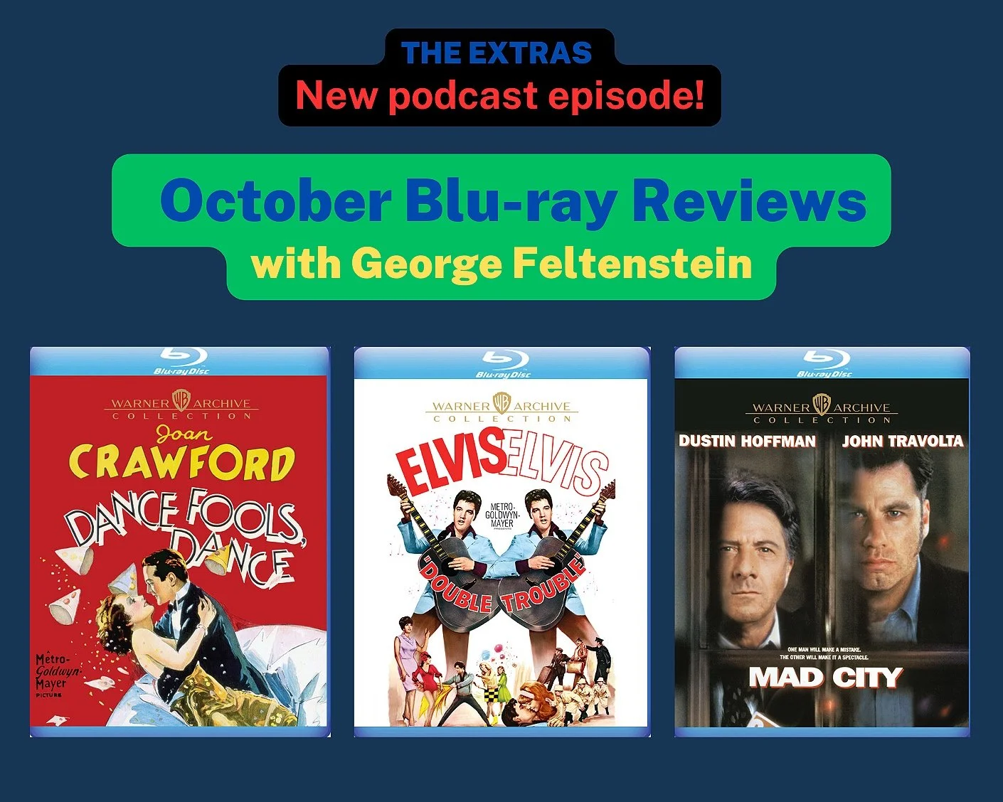 Warner Archive October Blu-ray Reviews
