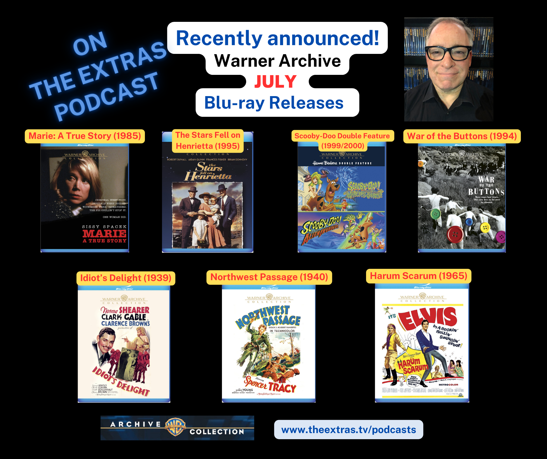 Warner Archive July Release Announcement