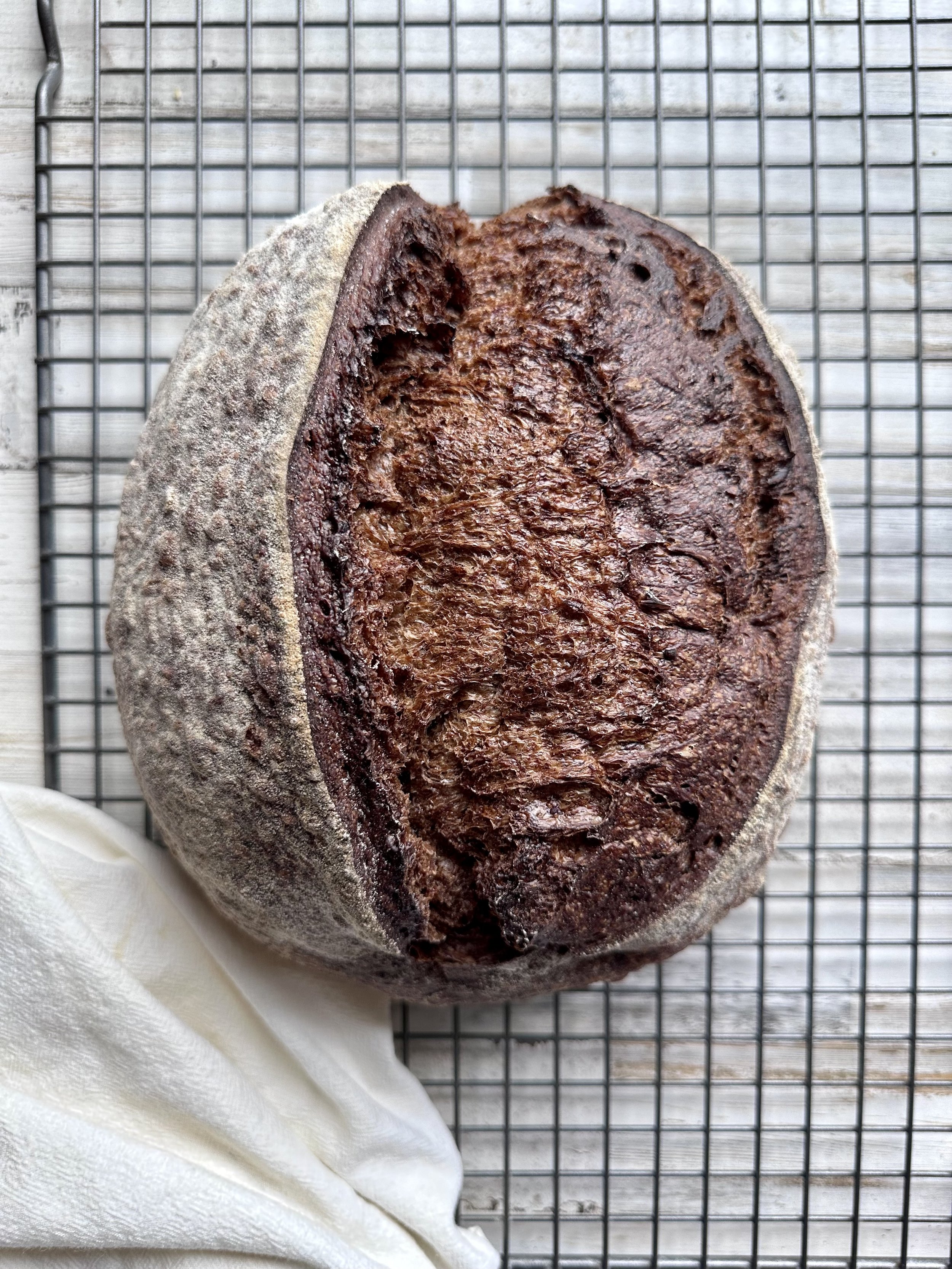 Sourdough Pumpernickel Bread