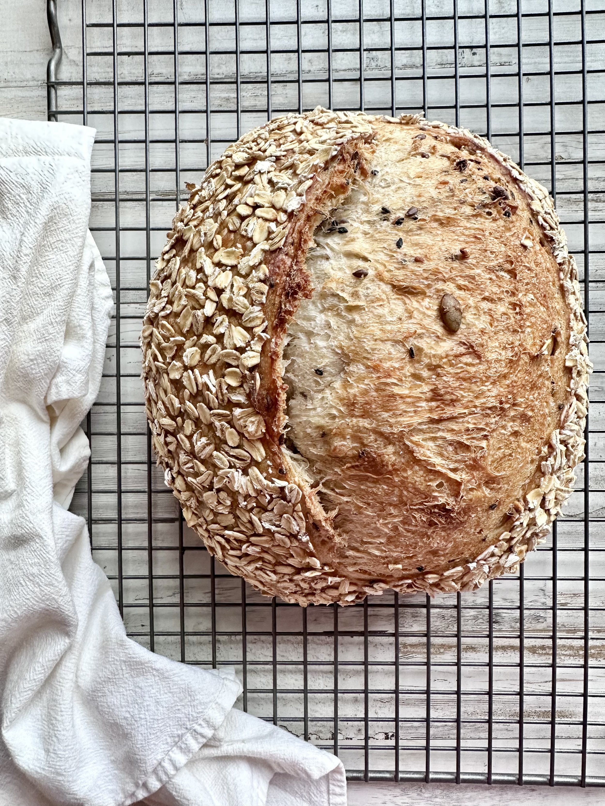 Seeded Sourdough Bread