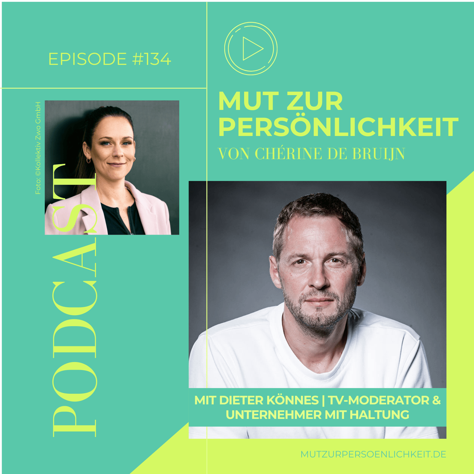 #134: Keine Show. Sondern Haltung. TV-Moderator & Unternehmer Dieter Könnes über Mut zur Persönlichkeit