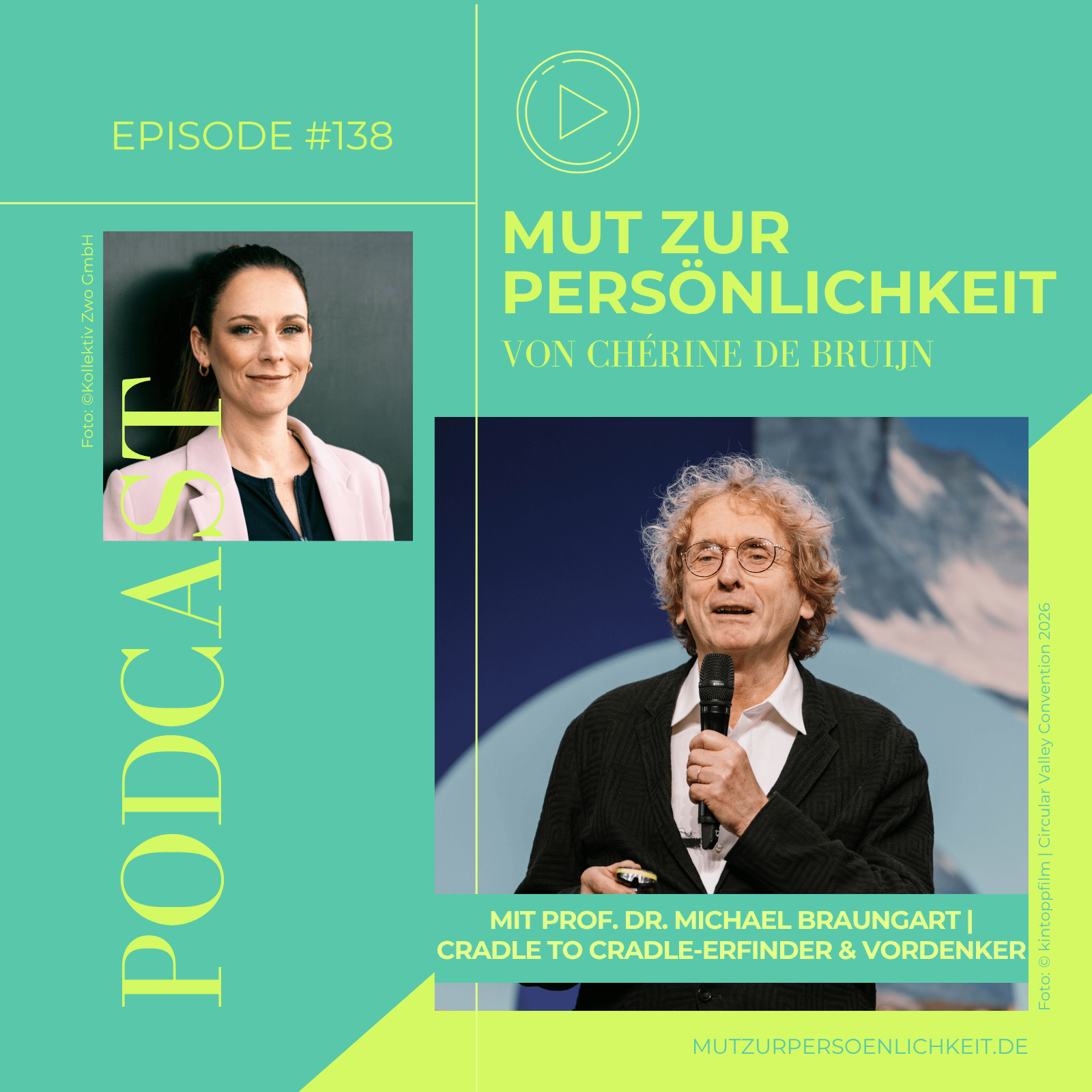 #138: Nicht konsequent, sondern entschieden – Prof. Dr. Michael Braungart über Cradle to Cradle, Wirkung und Mut zur Persönlichkeit
