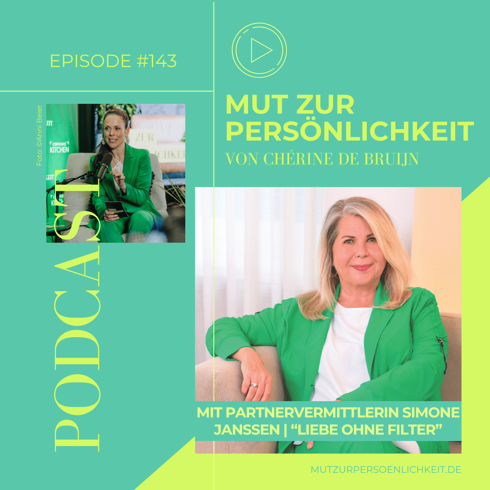 #143: Authentisch Daten – Simone Janssen über Liebe ohne Filter und Mut zur Persönlichkeit