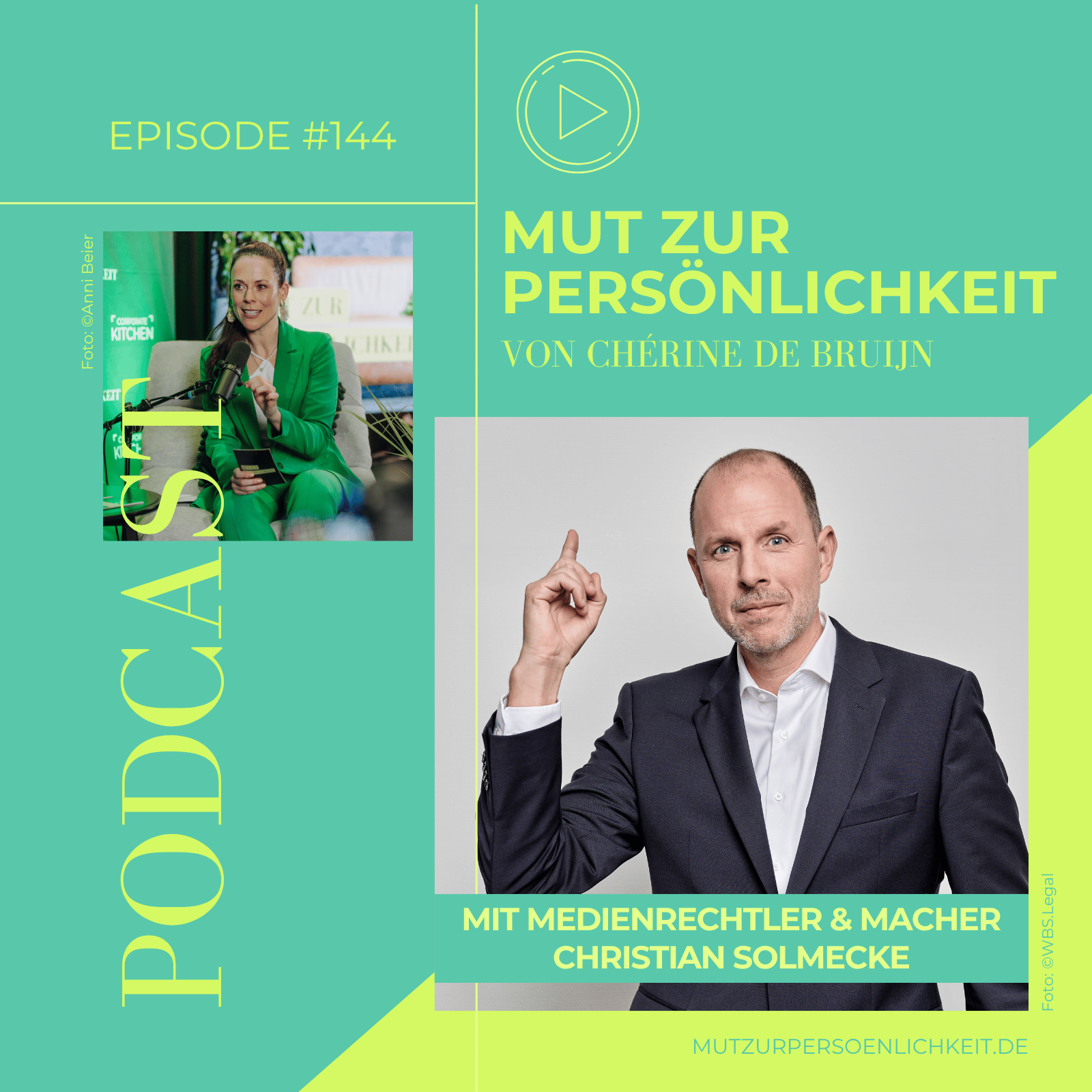#144: Vom Gerichtssaal zum Millionen-Reach – Anwalt Christian Solmecke über KI, Gegenwind &amp; Haltung 