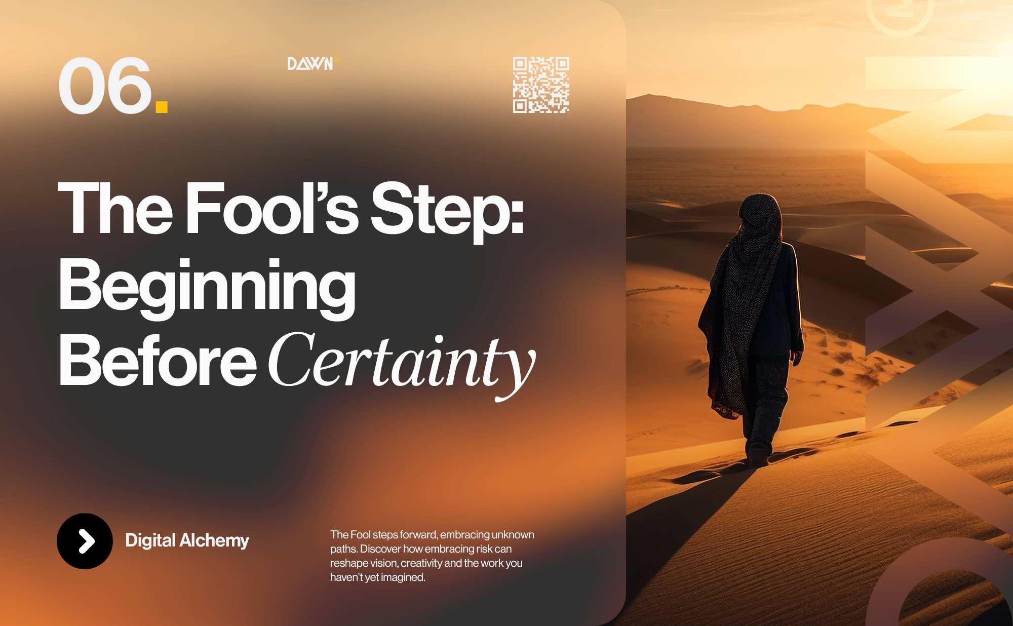 The Fool’s Step: Beginning Before Certainty