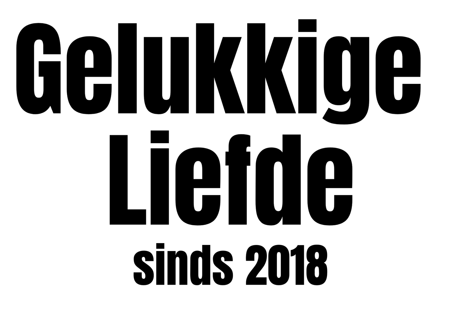 gelukkige liefde