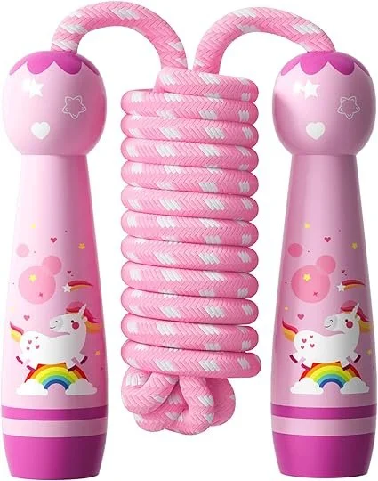 A classic and for a reason- I especially love a jump rope like this one for it's adjustable length so it can grow with your kiddo