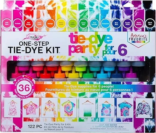 Tie dye is a summer family tradition for us. Also a great way to get ahead of holiday gifts from your kiddos to grandparents/aunts/uncles/cousins!