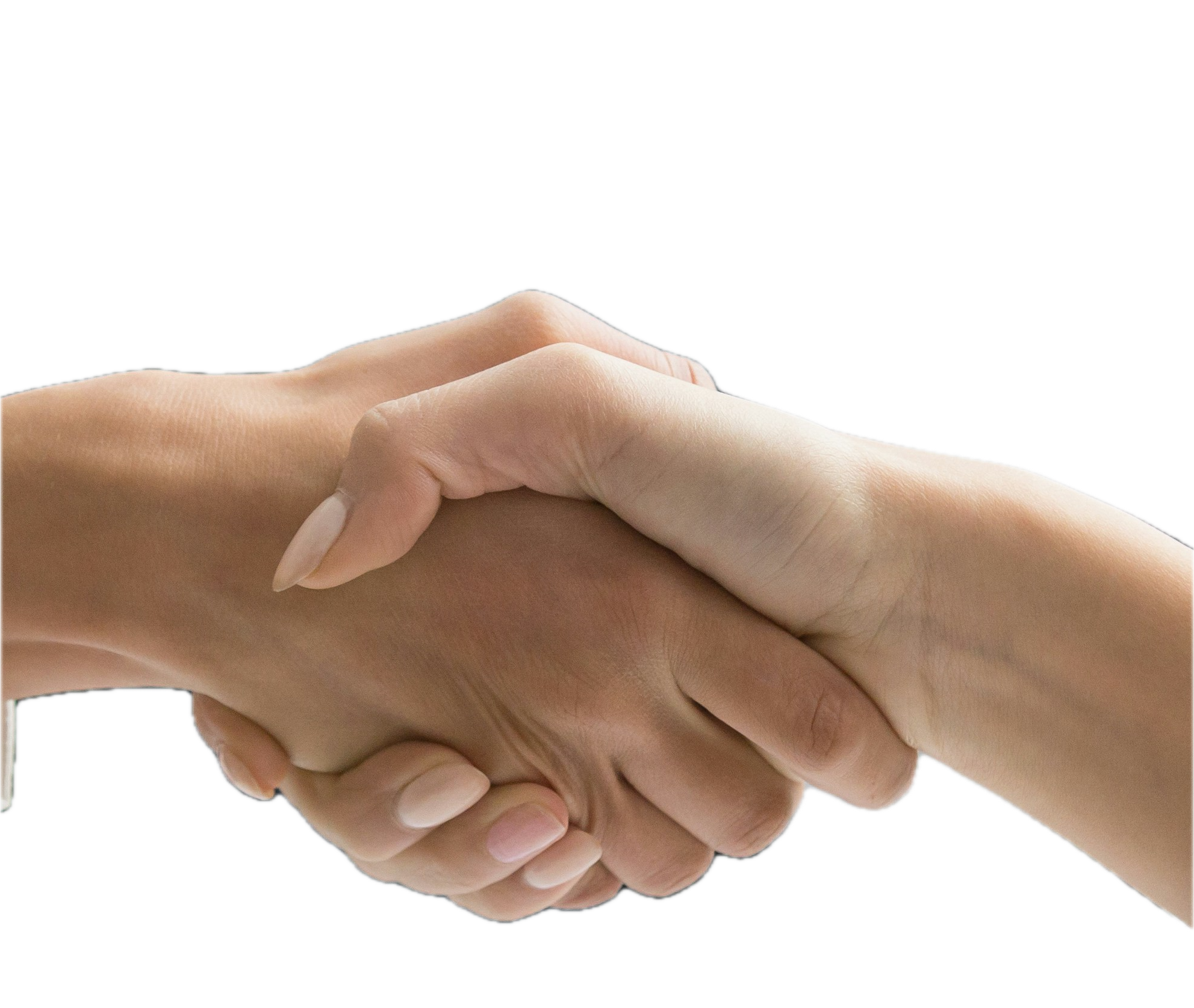 Deux mains qui se serrent la main dans une poignée de main