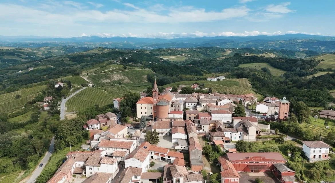 Castel Rocchero from north