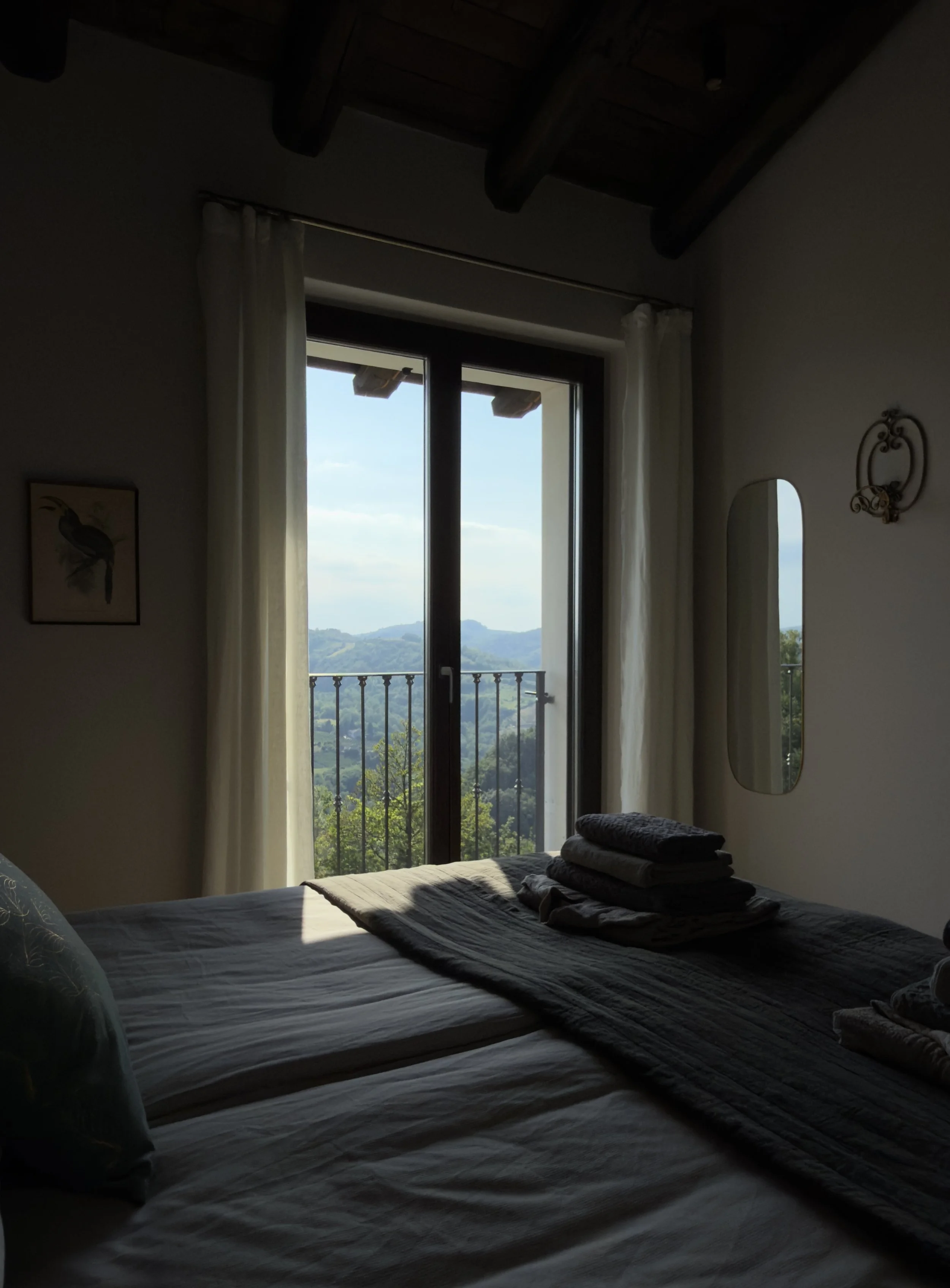 Room 2 facing southwest with Alpview
