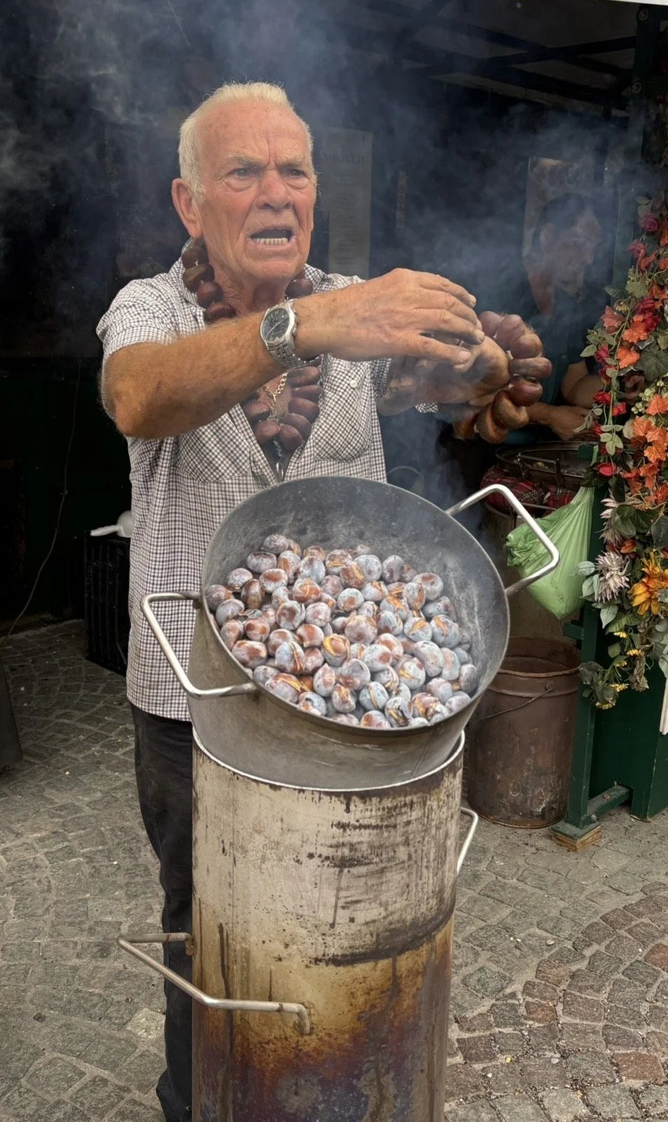 Roasted chestnuts