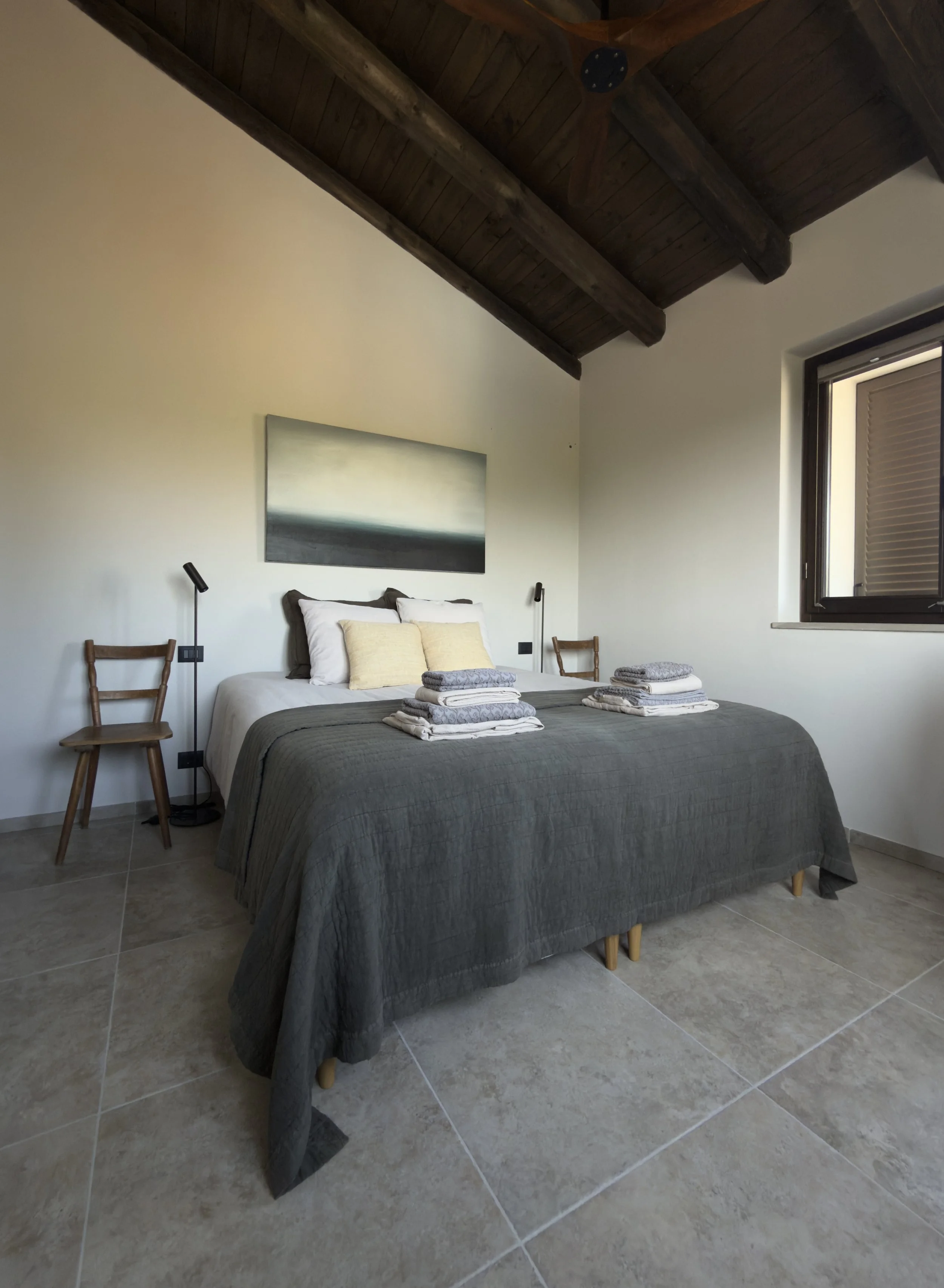 Room 4 facing southeast with sunrise and pool view