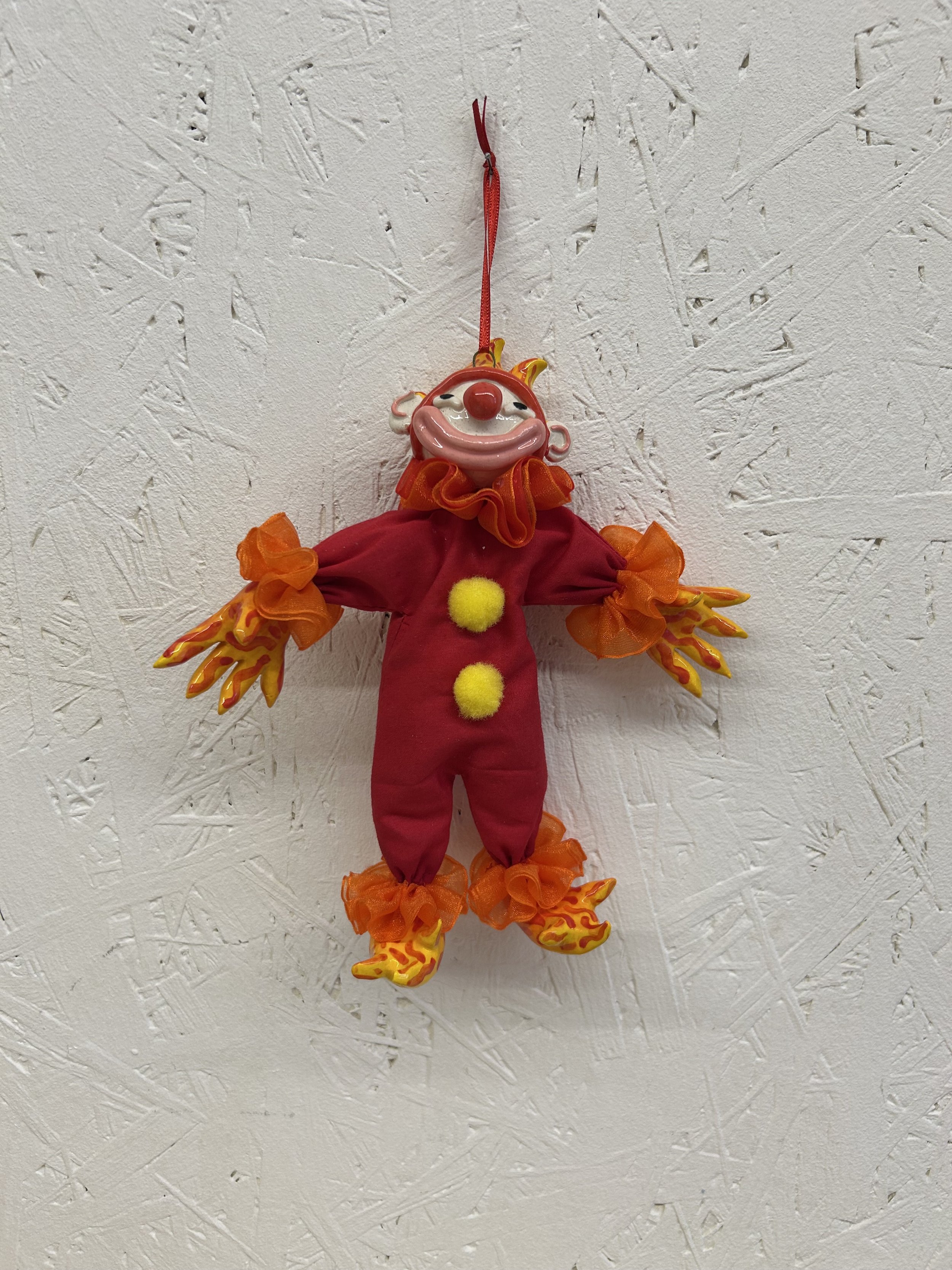 Flame clown
