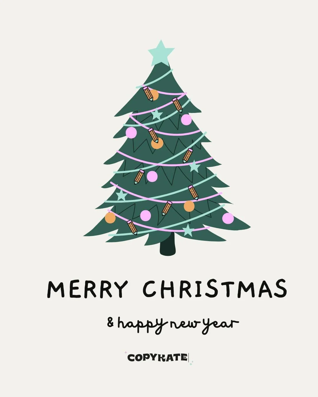 ... okay, that's pencils down, out of office on &amp; laptop shut for another year.
CopyKate is officially closed for the holidays 🎄⛄

I'll be back in action from Monday 5th, Jan.
Until then, wishing you a magical Christmas 💫✨💖

#christmas2025 #bu