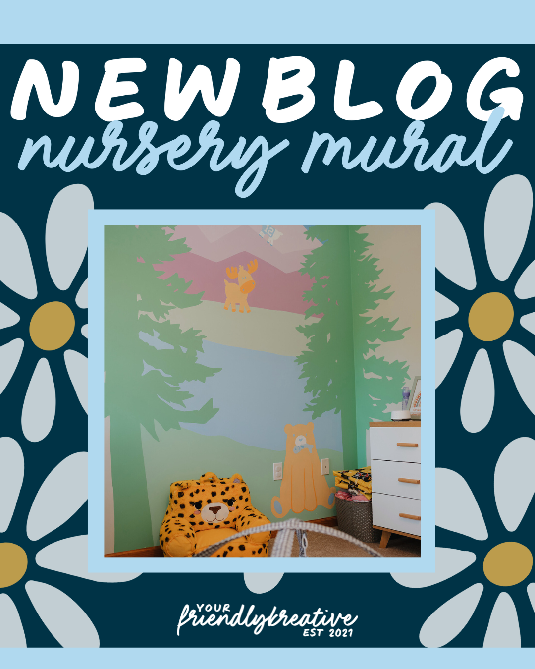 A Landscape Nursery Mural