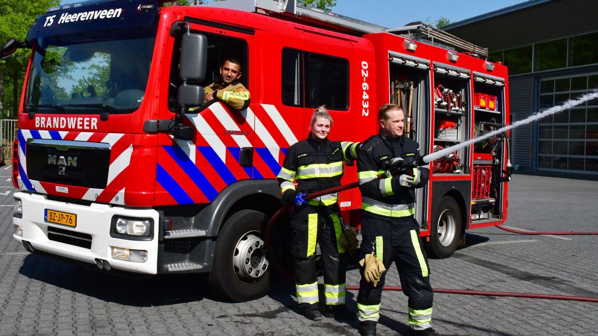 29 Januari - Bezoek brandweer Hasselt.