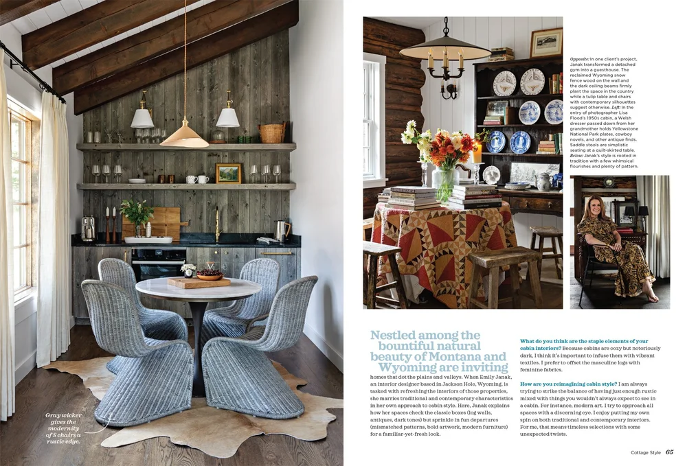 BETTER HOMES & GARDENS’ COTTAGE STYLE — Emily Janak Interiors