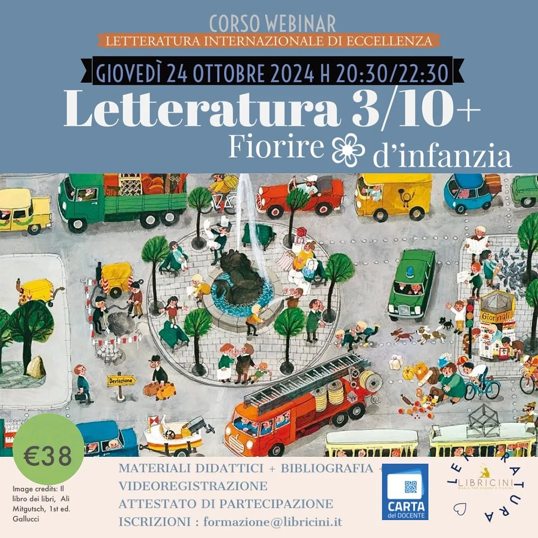 LINGUAGGIO 📚
Da Charles Darwin a Jerome S. Bruner, da Aleksander Luria a Benjamin Lee Whorf,.

7 le grandi tematiche evolutive ( Casa, Albero, Sogno, Confine, Creazione, Relazione, Esplorazione) sviluppate in un corso di grande respiro: una ricchiss
