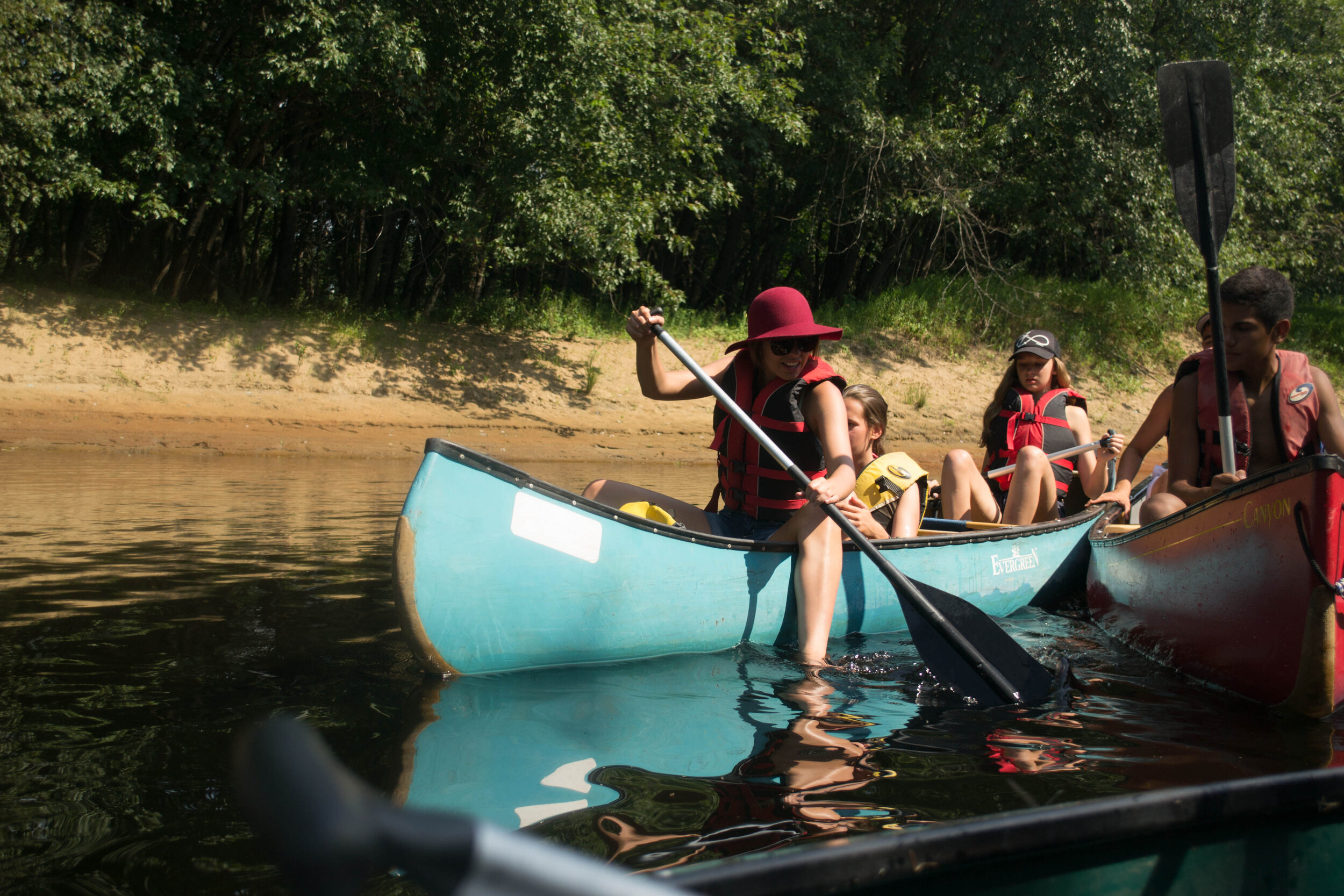 Canoeing expeditions Rouge River