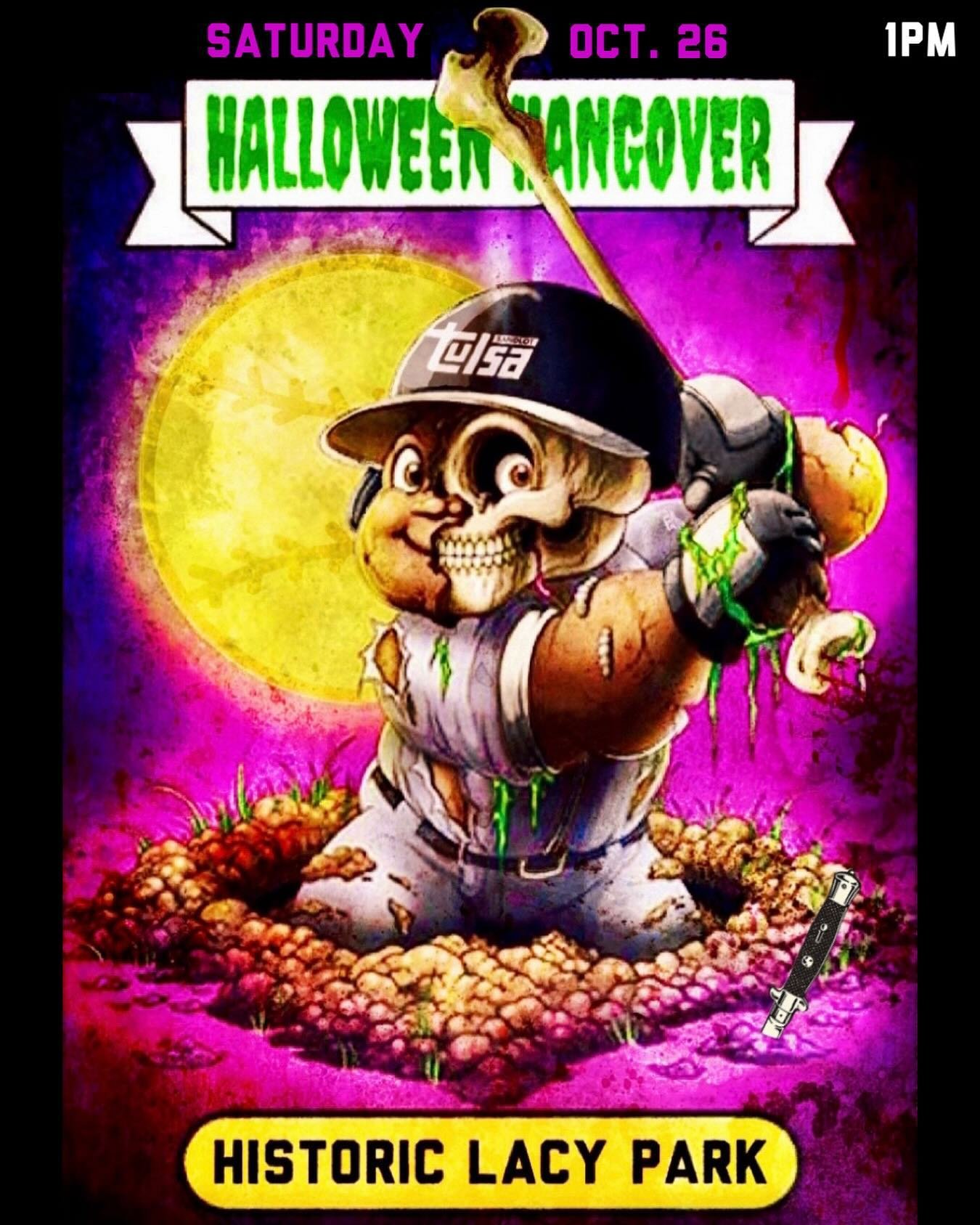 HALLOWEEN COSTUME GAME: Get those costumes ready for the Annual Halloween Hangover Costume game!

Open to all! Costumes not required, but highly encouraged! 💀🎃👻

Join us Saturday, October 26th at 1pm. Historic Lacy Park.
.
.
.
#tulsarumblers #tuls