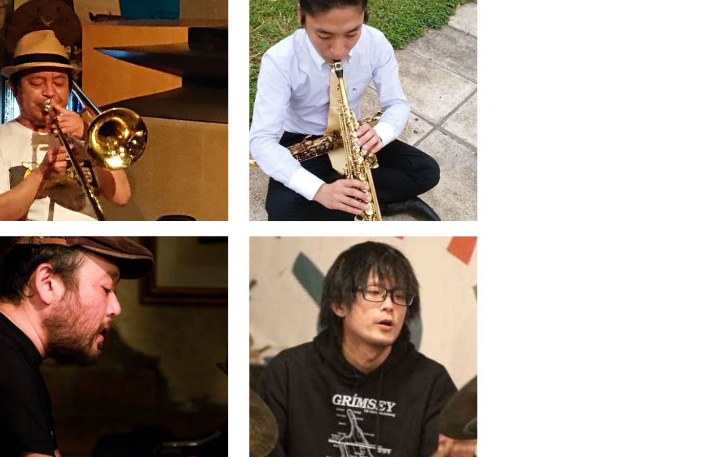 高橋保行(Tb.El-b) 松井宏樹(Sax) 山口コーイチ(P) 秋元修(Ds)[MUSIC][夜公演]