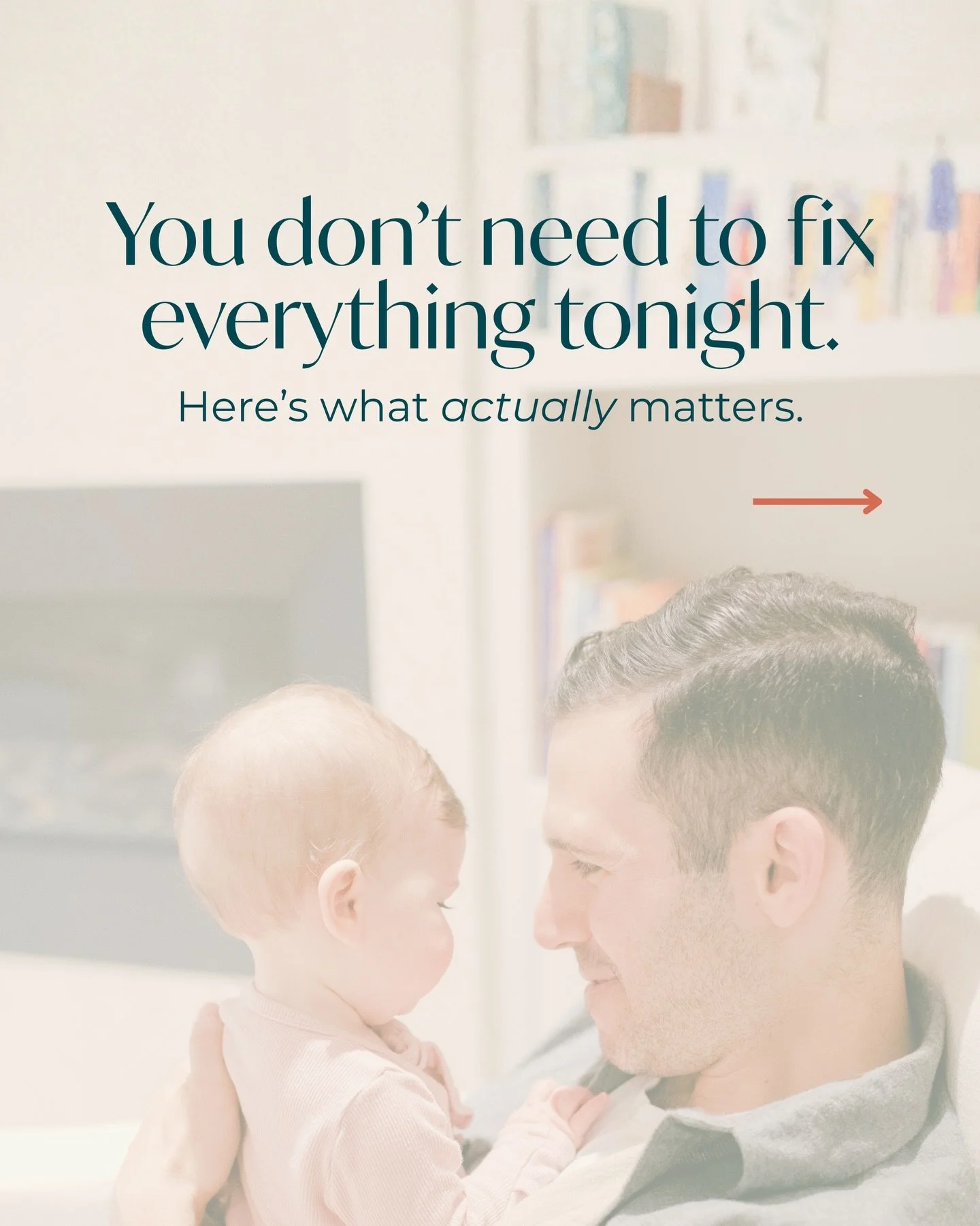 You don&rsquo;t need to fix everything tonight. 🙏
And one rough night doesn&rsquo;t mean sleep is falling apart.

Baby sleep progress is built over TIME. 

Night wakings, early mornings, and off nights happen for many reasons!

Look at sleep from a 