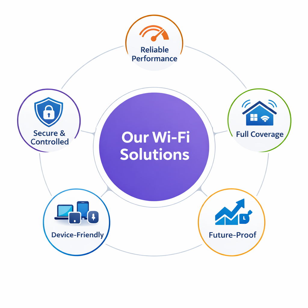 Wi-Fi Solutions Graphic