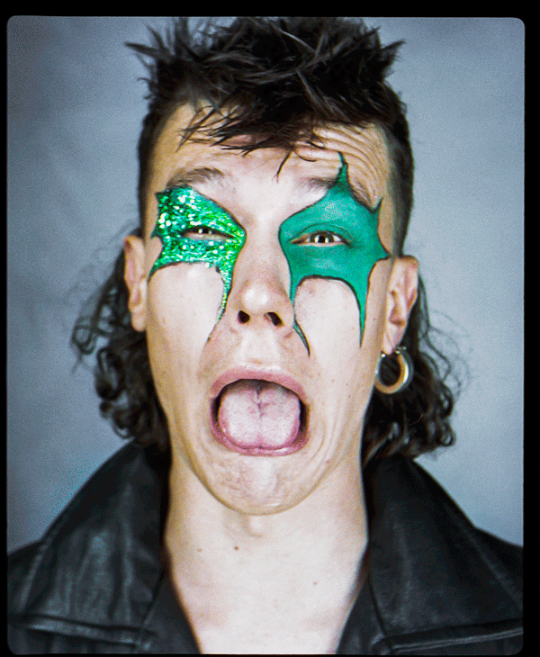 Reuben A.K.A Monster boy 🧟‍♂️♻️💚
⠀⠀⠀⠀⠀⠀⠀⠀⠀
High school drop out, and total heart throb... our green eyed monster boy loved tearing up the playground with his big opinions and punk attitude towards the system, with that sparkling grin, he somehow ge