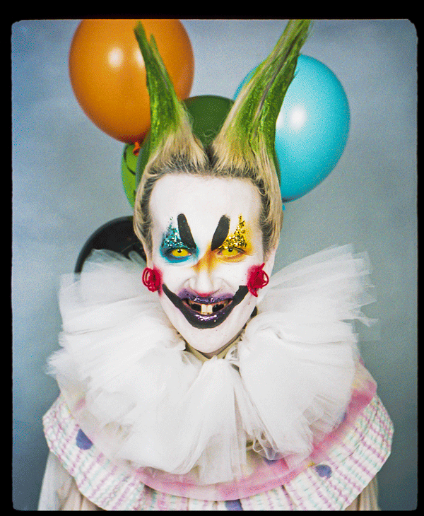 Next in the limelight we have Xoey A.K.A the Clown 💜💚💛🤡🎈
⠀⠀⠀⠀⠀⠀⠀⠀⠀
With the cheekiest grin and a glare that could make you sell your soul to Satan, Xoey is a thing of real beauty and real mischief... ⠀⠀⠀⠀⠀⠀⠀⠀⠀
Xoey ran away from the circus a lon