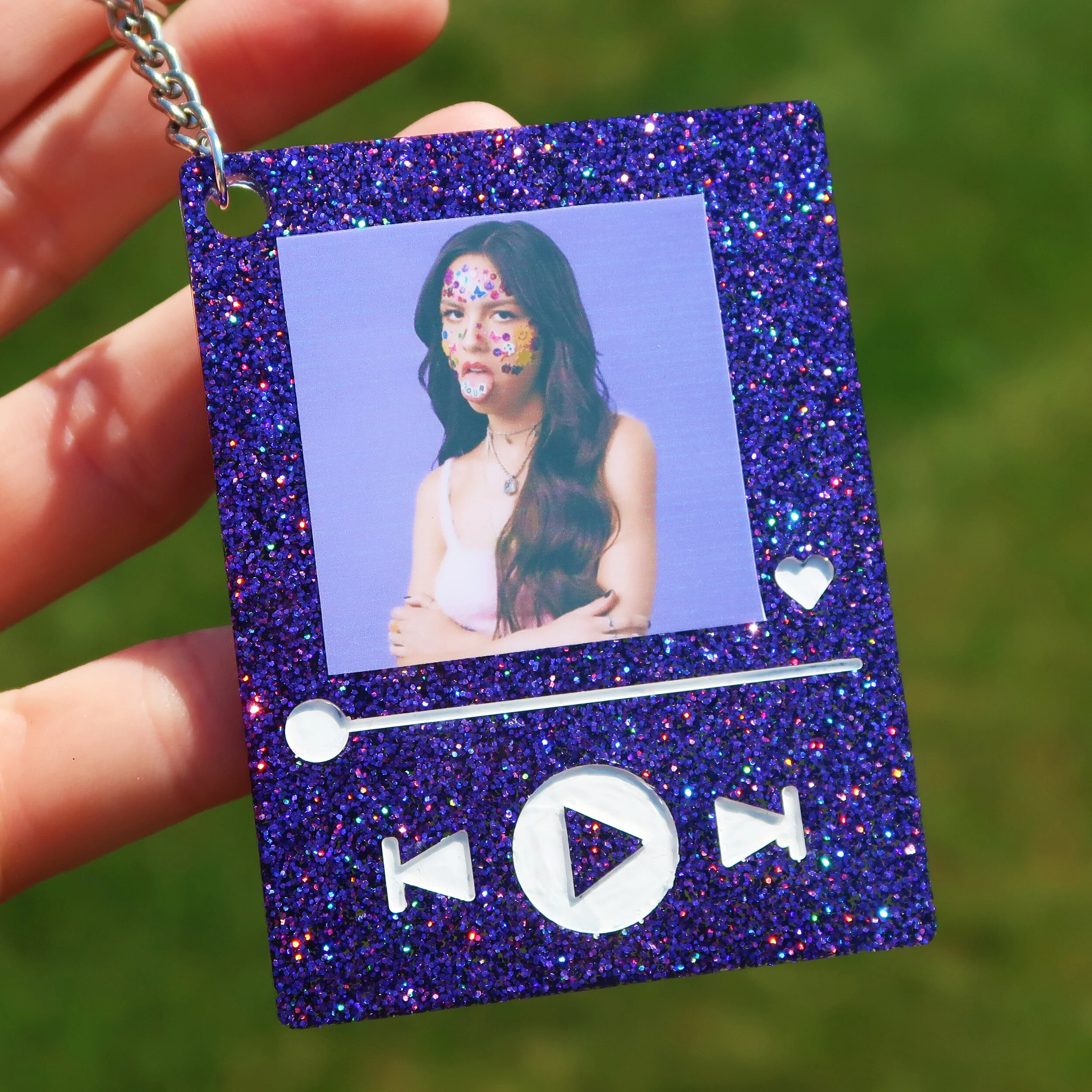 Sour Music Player Keychain