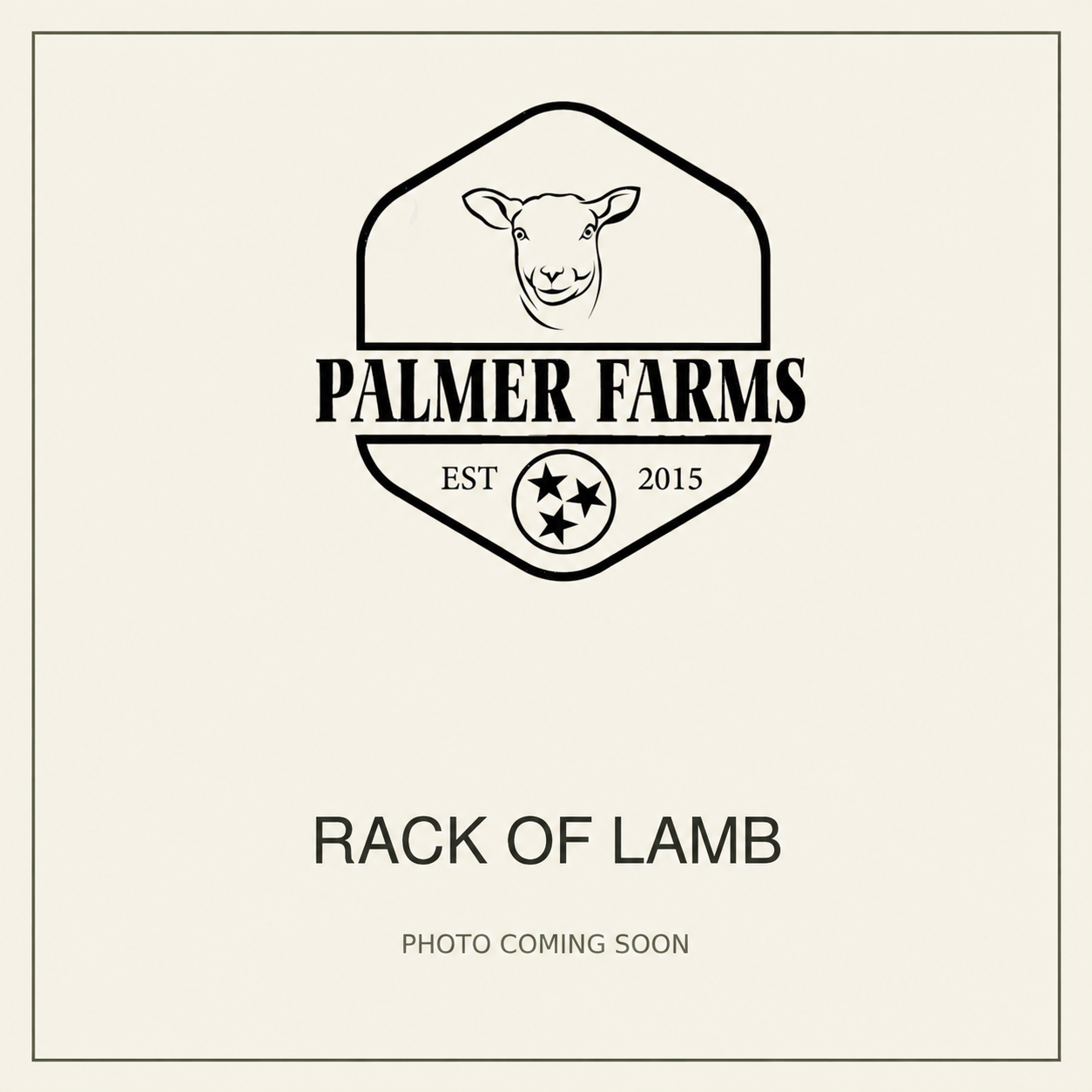 Rack of Lamb