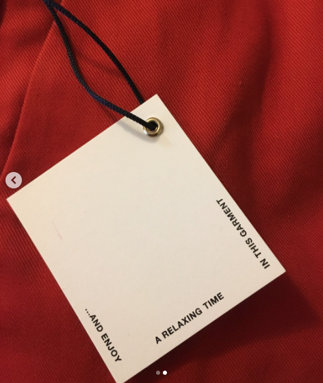 Hang Tag