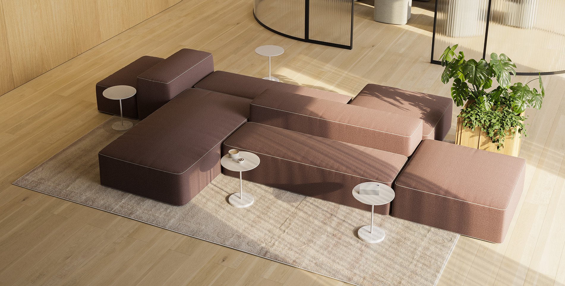 Punt Mobles Corte Sofa System