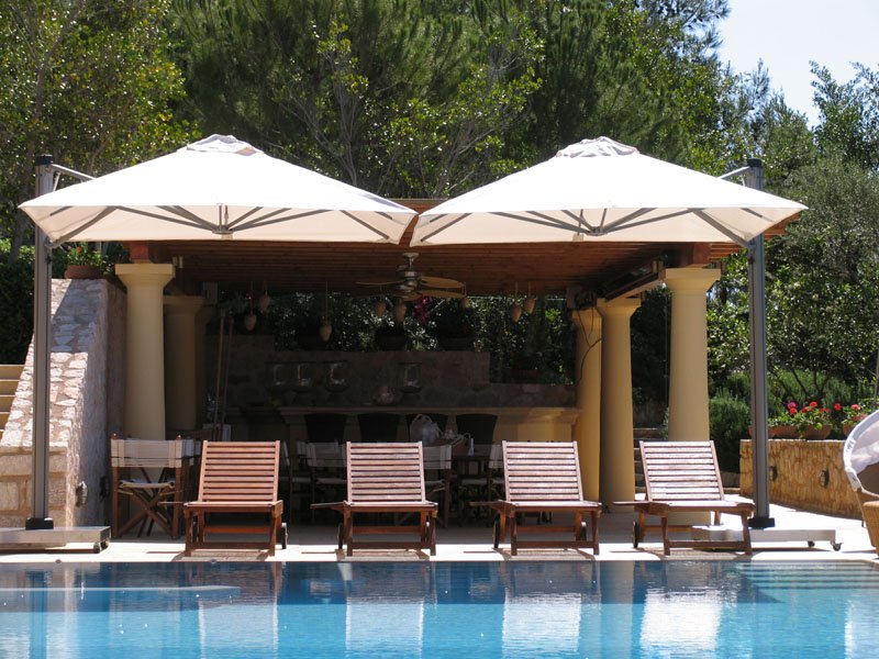 Shelter Outdoor P6 Square Uno Umbrellas