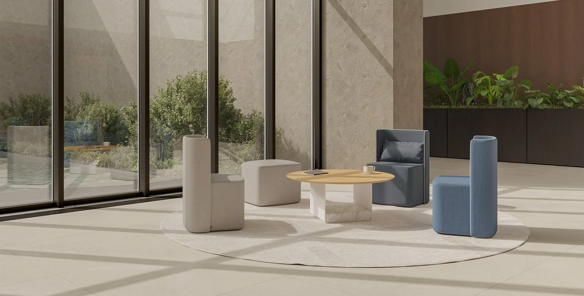 Punt Mobles Vacía Low Occasional Table