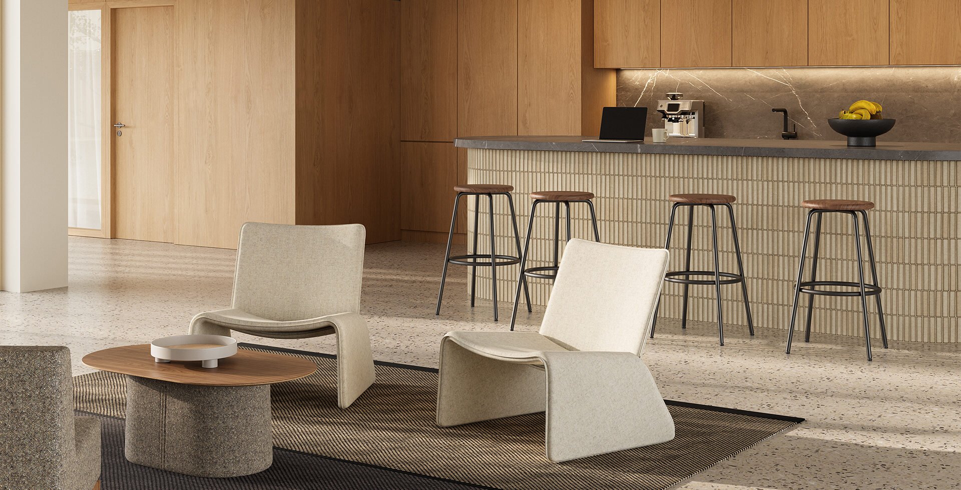 NaughtOne Fin Lounge Chair