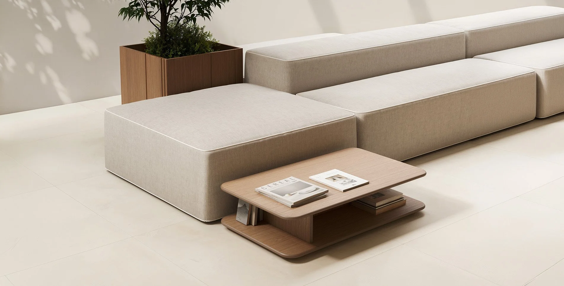 Punt Mobles Corte Low Occasional Table