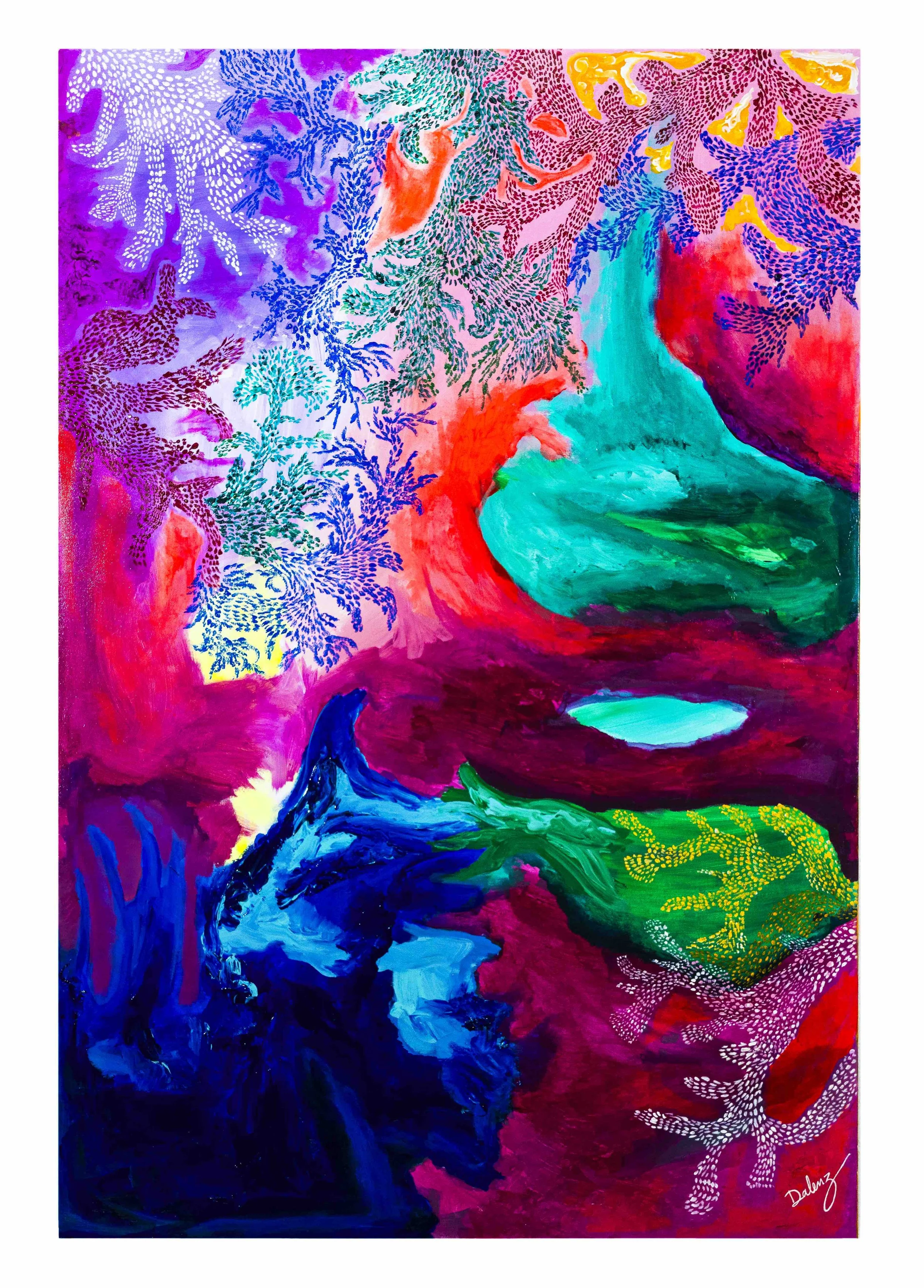 BREATH | 120X150 cm | Acrylic on canvas | 2024