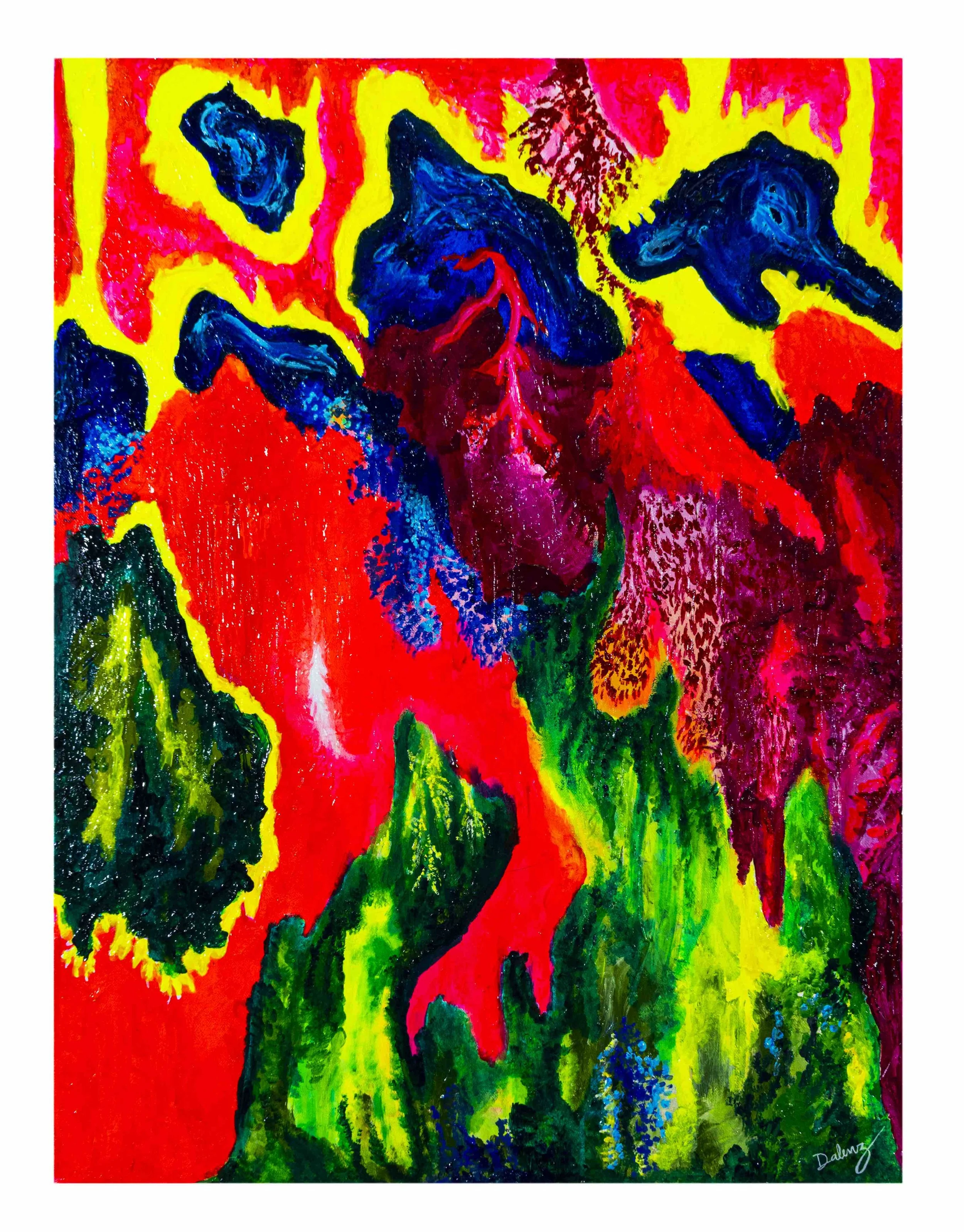 SYNERGY | 50X70 cm | Acrylic on canvas | 2024