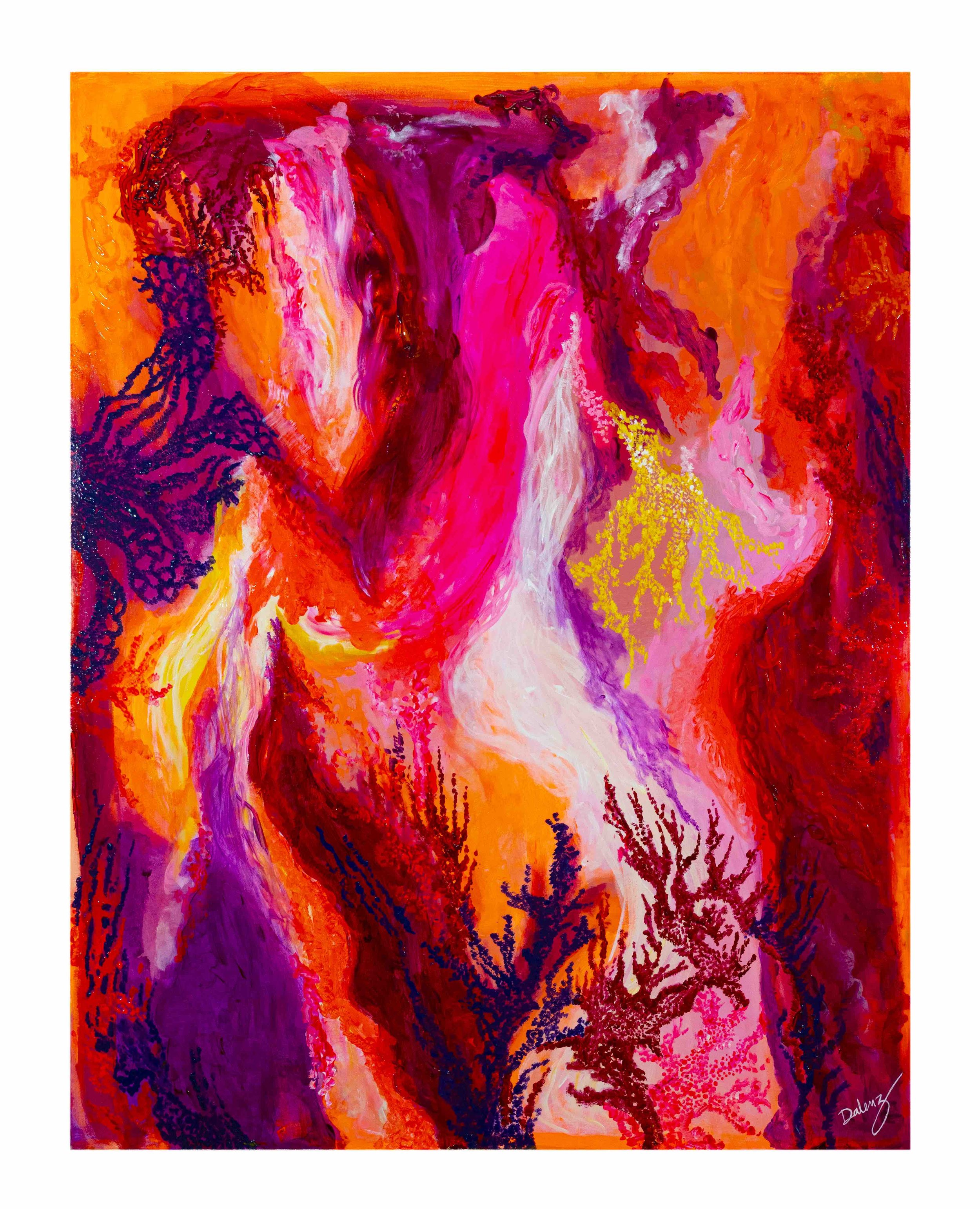 ETERNITY | 100X120 cm | Acrylic on canvas | 2024