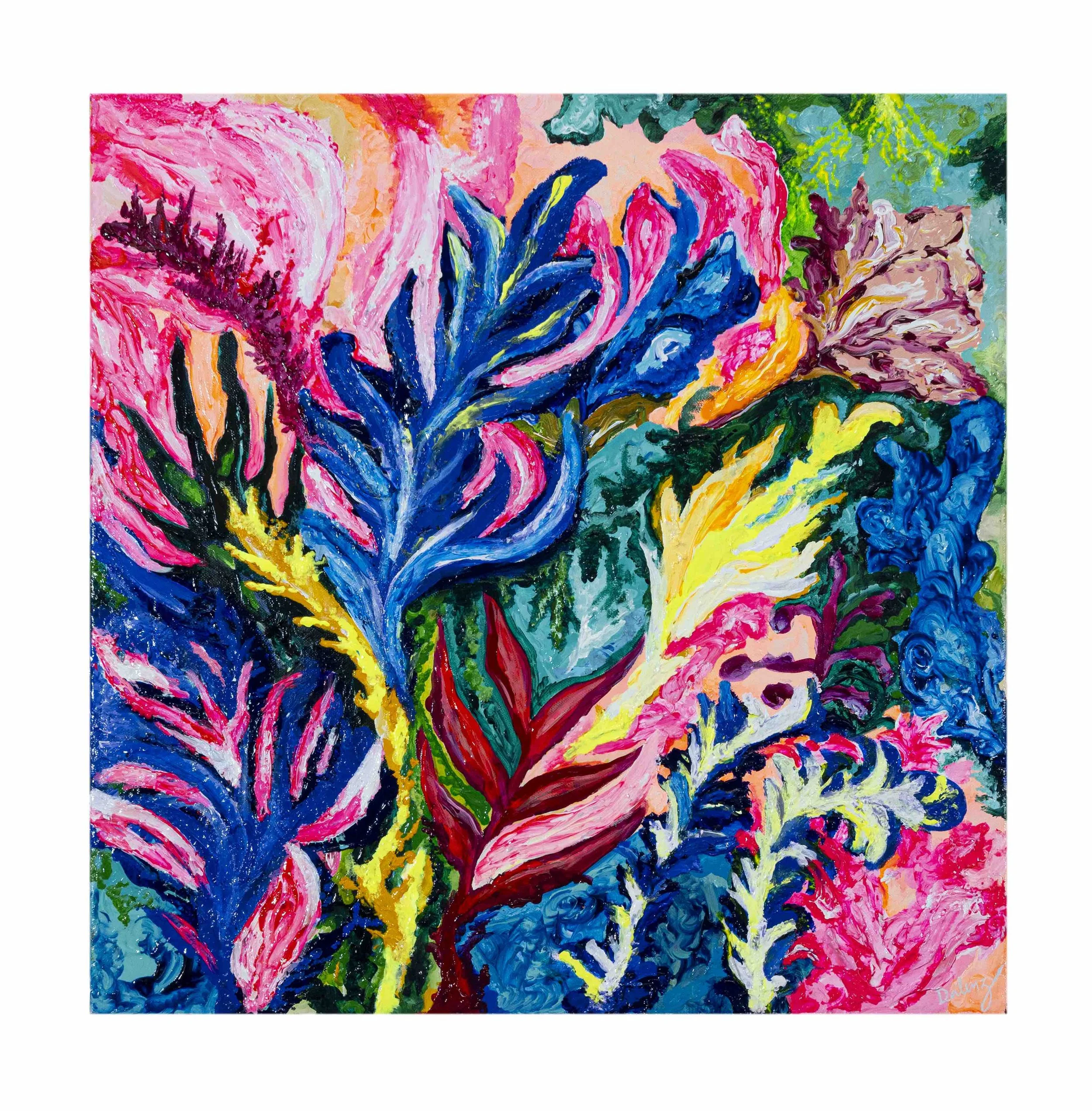 CANARY | 50X50 cm | Acrylic on canvas | 2024