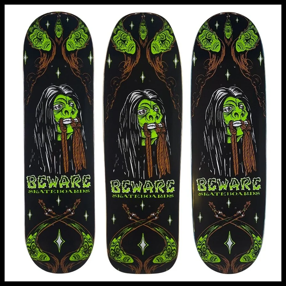 Beware Skateboards Zorlac Homage — Hellsick Skateboards