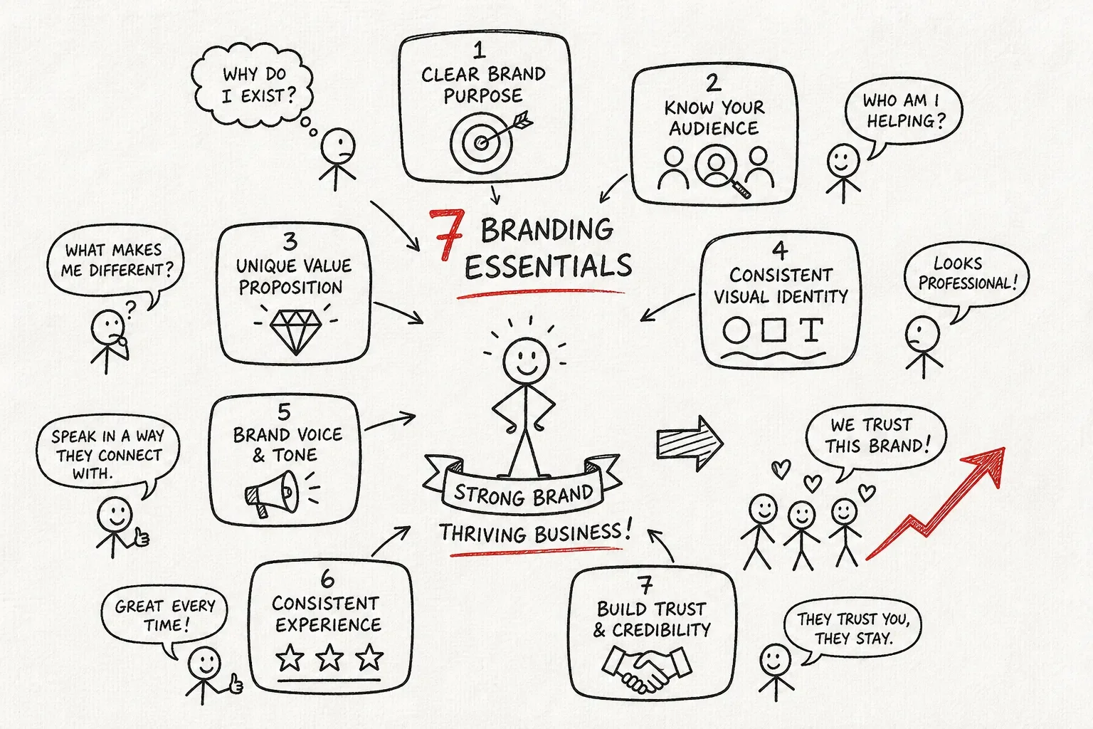7 Small Business Branding Essentials Every Owner Must Know