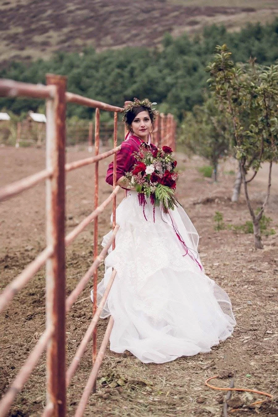 The Nature of Things Fine Flowers Redlands Ca Green Spot Farms Bridal Bouquet.JPG