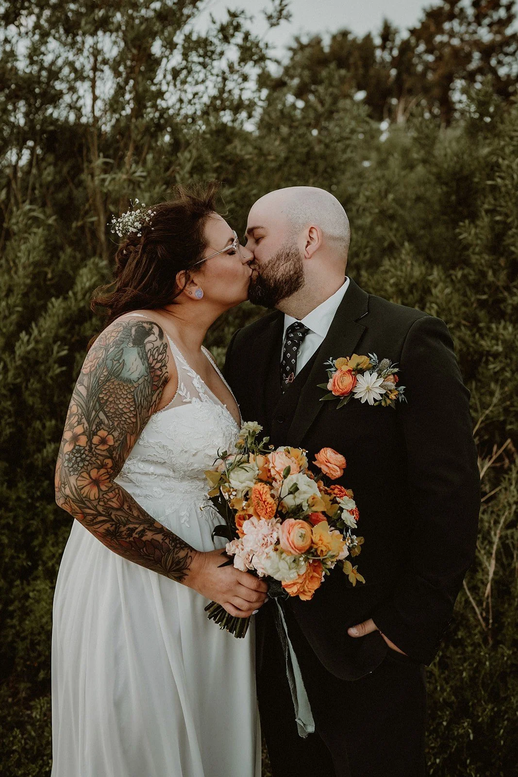 Romantic summer weddings in big bear california - flowers by the nature of things
