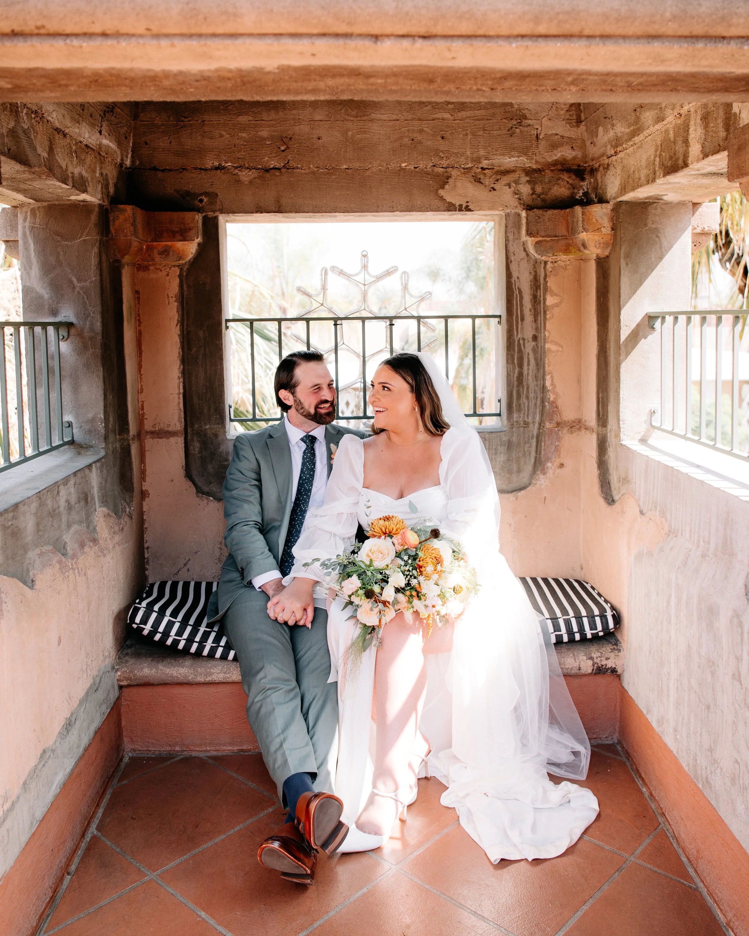 Bride and Groom at The Mission Inn Hotel Autumn.jpg